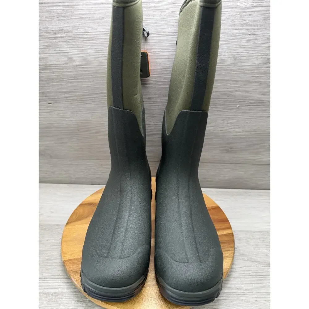 Dryshod Legend Mxt Round Toe Pull On Rain Mens Green Casual Boots Size 11-11.5